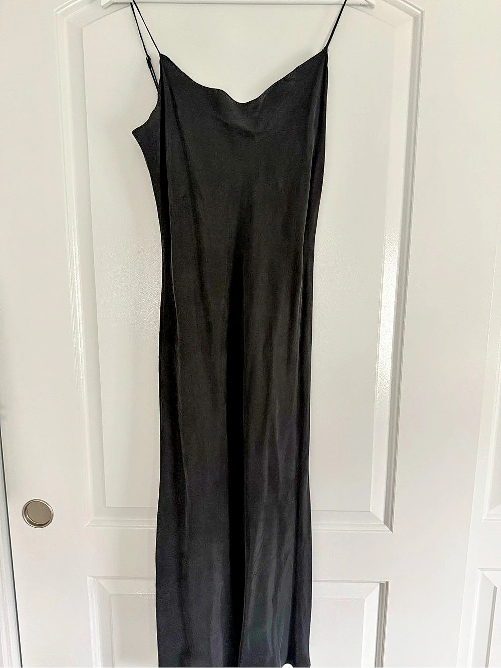 J.Crew Black Midi Dress Size 6 Like New